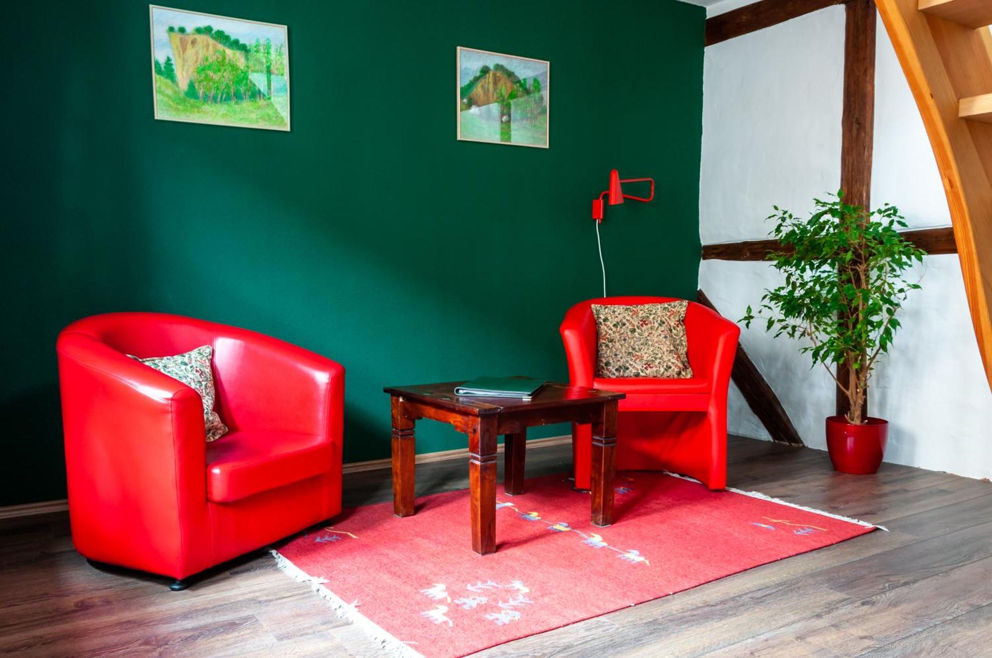 Fachwerkhotel - Ferienhaeuser Vorhof Zur Hoelle Кведлинбург Екстериор снимка